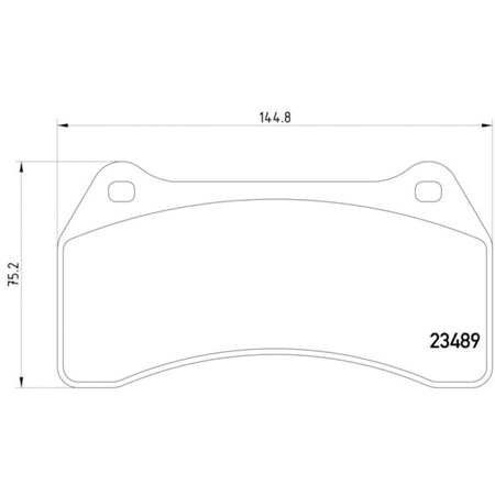 Pagid Brakes Disc Brake Pad, 355006931 355006931